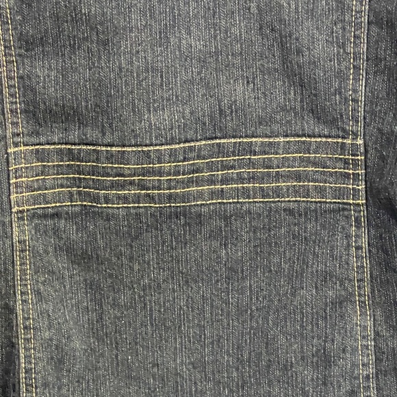 AMX Jean Jacket 3/4 Sleeve with Snaps  Plus - Picture 8 of 9